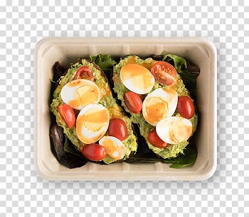 Hors d'oeuvre Smoked salmon Vegetarian cuisine Asian cuisine Salad, avocado toast transparent background PNG clipart