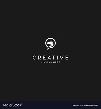 Horse animal creative logo vector image