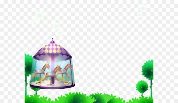Horse Carousel Illustration - Carousel 