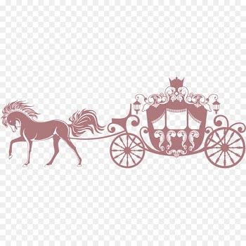 Horse Carriage Clip art - Princess's carriage 