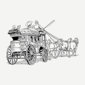 Horse carriage drawing, transportation vintage | Free PSD - rawpixel