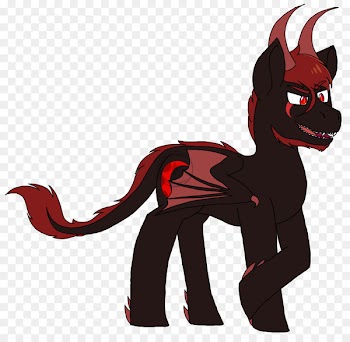 Horse Cat Demon Mammal Illustration - horse 