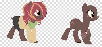 Horse Cat Mammal Character Animal, autumn sky transparent background PNG clipart