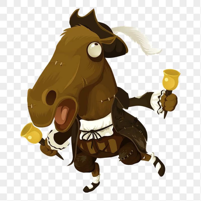 Horse character png sticker, Glitch | Free PNG - rawpixel