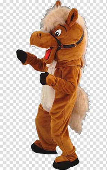 Horse Costume Mascot Stuffed Animals & Cuddly Toys Dress-up, horse transparent background PNG clipart