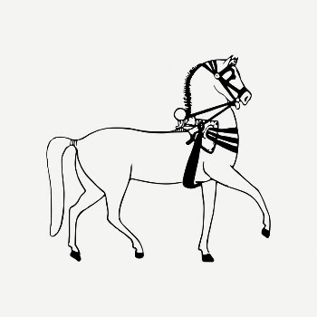 Horse drawing, animal illustration psd. | Free PSD Illustration - rawpixel