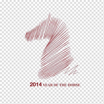 Horse Drawing Illustration, Horsehead lines transparent background PNG clipart