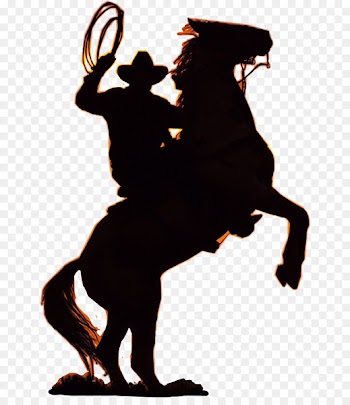 Horse Equestrian Clip art Silhouette Cowboy - horse 