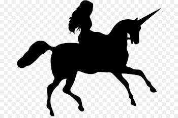 Horse Equestrian Silhouette Clip art - watercolour animals 