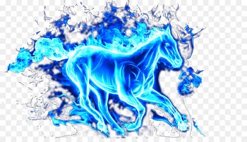 Horse Flame Computer file - galloping horses 
