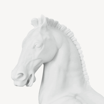 Horse head statue collage element | Free PSD - rawpixel