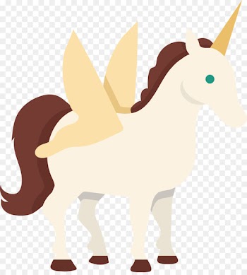 Horse Horn Illustration - unicorn 