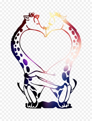 Horse Illustration Clip art Heart Mammal -  