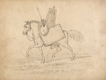 Horse Loaded with Artist’s Paraphernalia | Free Photo - rawpixel