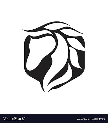 Horse logo horse icon vector image