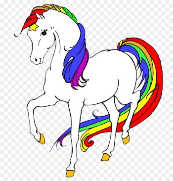Horse Murky Dismal Rainbow Color - horse 