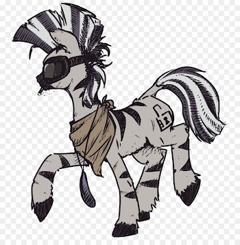 Horse Pony Quagga Pack animal Art - zebra 