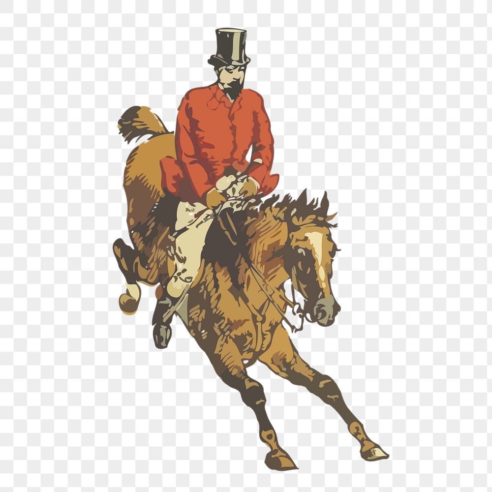 Horse rider png sticker, sport | Free PNG - rawpixel