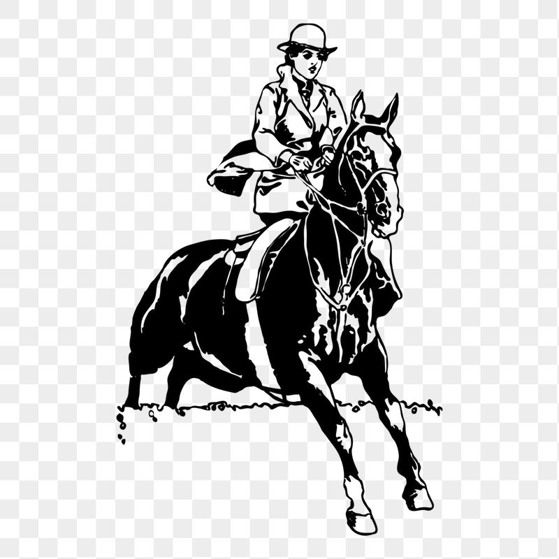 Horse rider png sticker, transparent | Free PNG - rawpixel