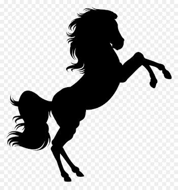 Horse Silhouette Clip art - horse 