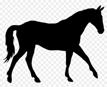 Horse Silhouette Clip Art Many Interesting Cliparts - Silhouette Of A Horse