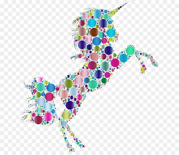 Horse Silhouette Rearing Unicorn Clip art - Unicorn background 