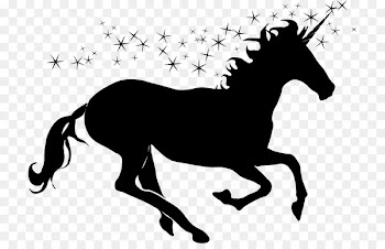 Horse Silhouette Unicorn Clip art - horse 