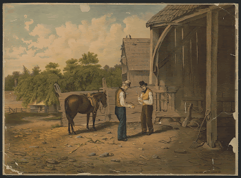 Horse trade no. 1 | Free Photo - rawpixel