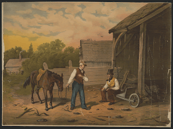 Horse trade no. 2 | Free Photo - rawpixel