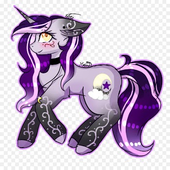 Horse Unicorn Cartoon Font - horse 