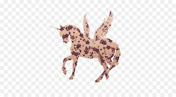 Horse Unicorn Monoceros - Pegasus pattern 