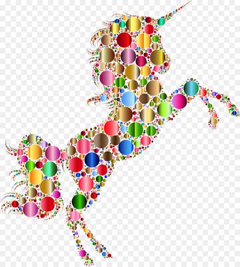Horse Unicorn Rearing Clip art - Unicorn background 