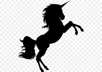 Horse Unicorn Silhouette Clip art - horse 