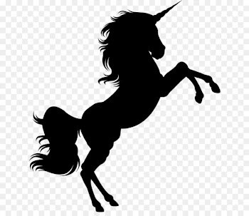 Horse Unicorn Silhouette Clip art - unicorn face 