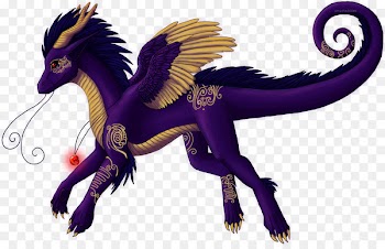 Horse Velociraptor Mammal Purple Legendary creature - cringe frame 