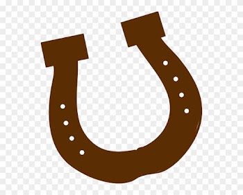 Horseshoe Horse Shoe Clip Art Vector Free Clipart - Brown Horseshoe Clipart