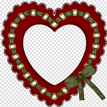 Horseshoe Luck Heart , love frame transparent background PNG clipart