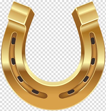 Horseshoe New Year's Day Christmas, horse transparent background PNG clipart