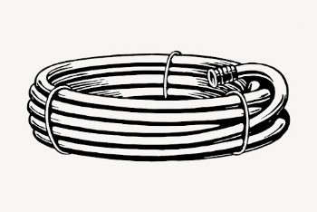 Hose collage element, gardening equipment | Free PSD - rawpixel