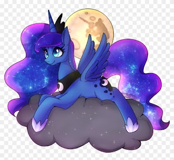 Hosikawa, Cloud, Cute, Mare In The Moon, Moon, Princess - Cartoon