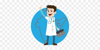 Hospital And Medical Recruitment Portal In India - Doctor In India Cartoon