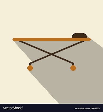Hospital bed icon frame design vector image
