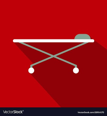 Hospital bed icon frame design vector image