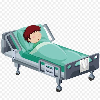 Hospital bed Patient Clip art - Vector hospital bed 