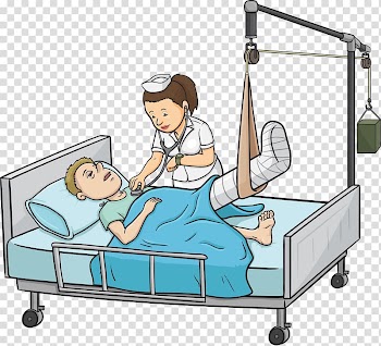 Hospital bed People in hospital Patient, Doctor Of Nursing Practice transparent background PNG clipart
