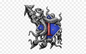 Hospital Corpsman Junior Enlisted Association 1st Mardiv - 1st Marine Division Tattoo Tattoo