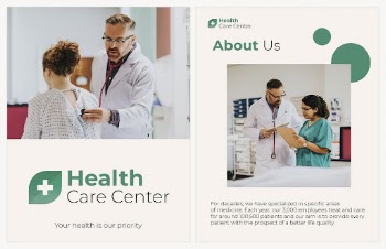 Hospital flyer template, healthcare services | Free Vector - rawpixel
