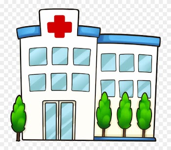 Hospital Free To Use Clip Art - Hospital Cartoon Png