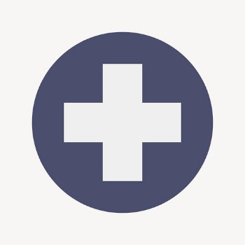 Hospital sign clipart, medical illustration | Free Vector - rawpixel
