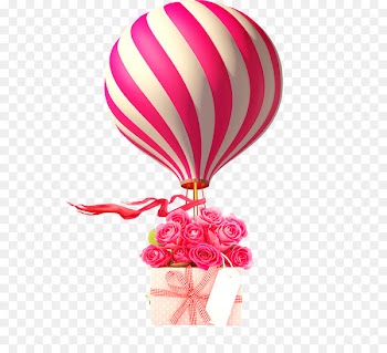 Hot air balloon Animation - Women 's Day Promotional Gifts 